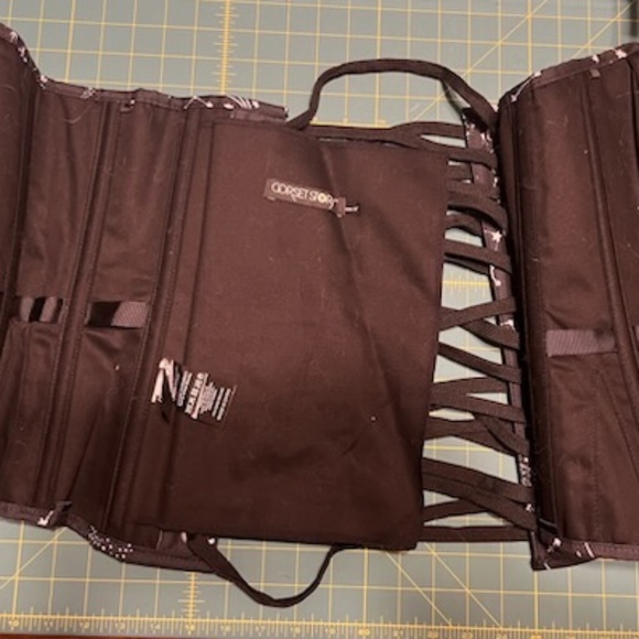 Corset Story 32" Astronomy Black Overbust Cotton Corset - Picture 2 of 3